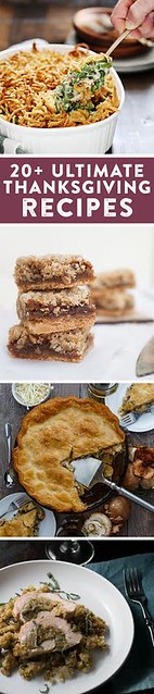 ¡Grandes ideas de recetas de Acción de Gracias!
