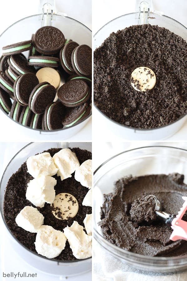 Fotos del proceso paso a paso de las trufas Oreo