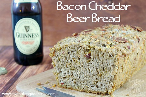 Pan de cerveza con tocino cheddar #pan #tocino #cheddar #cerveza