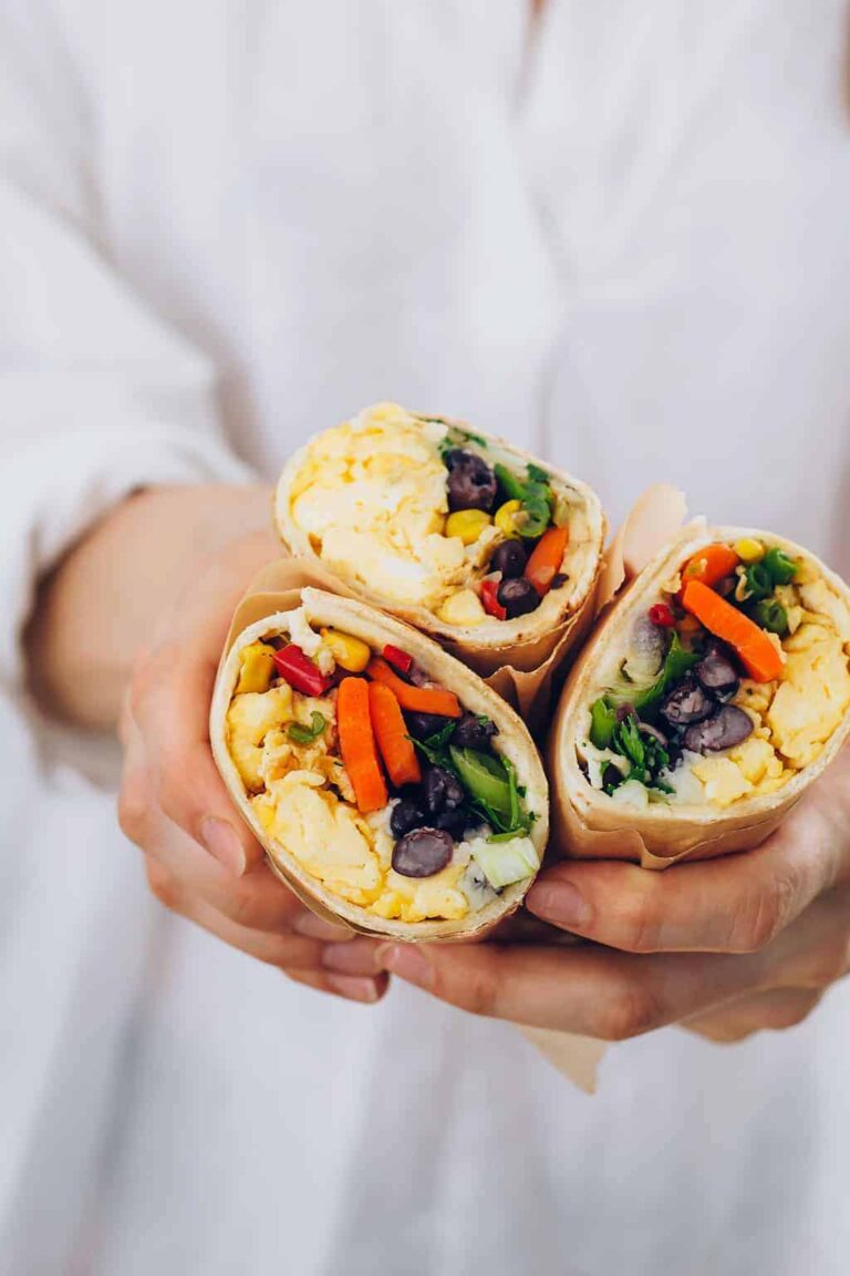 Cómo hacer burritos de desayuno seguros para el congelador Cocina Facil
