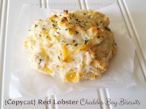 Galletas imitadoras de Red Lobster Cheddar Bay
