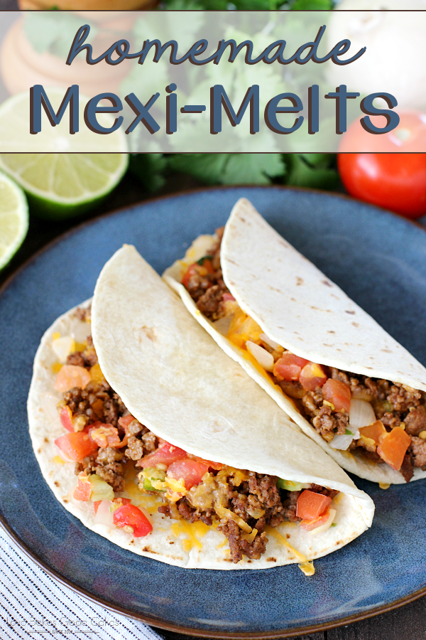 ¡Prueba algo nuevo para el martes de tacos! ¡Puedes hacer fácilmente estos Mexi-Melts caseros en 20 minutos o MENOS!
